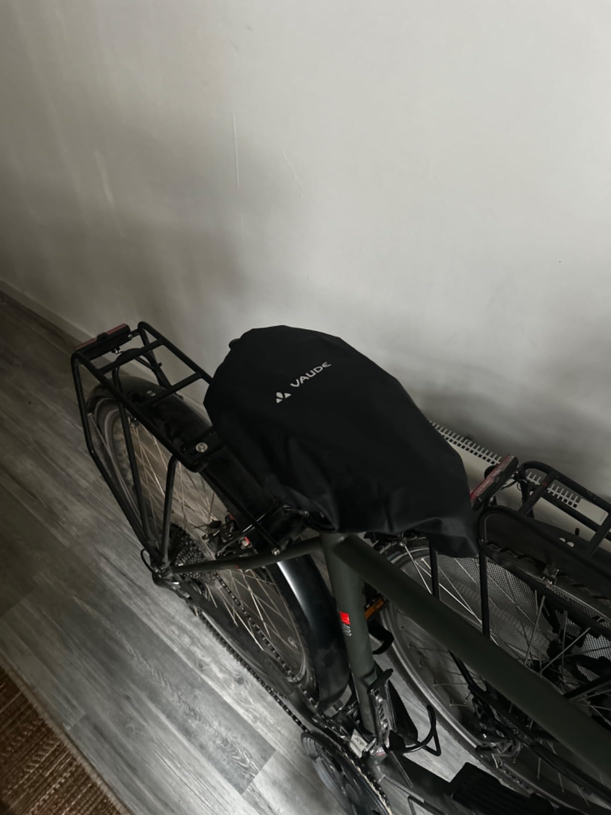 Vaude Housse pluie selle vélo polyamide réfléchissante