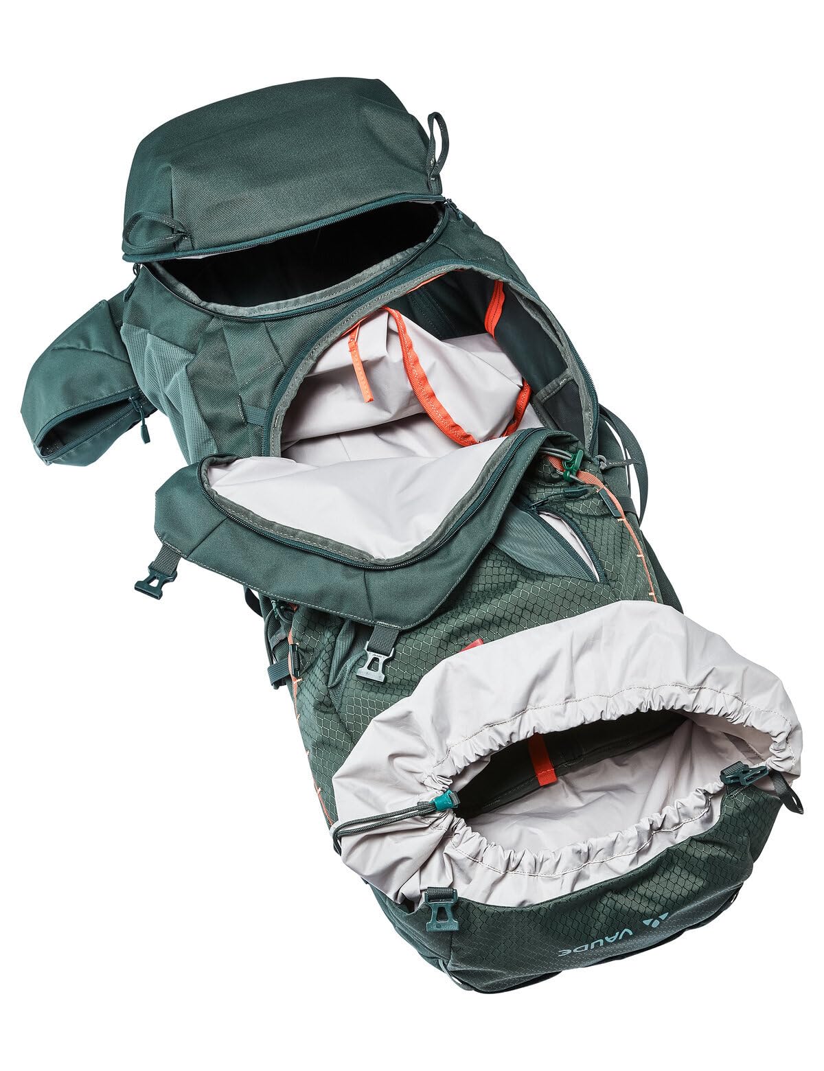 Vaude Avox 75+10 sac à dos trekking Vert Forêt