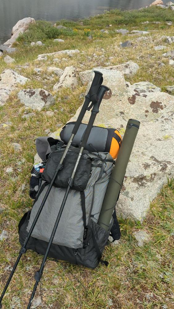 Zpacks Arc Zip Ultra 62L sac à dos femme Storm Gray 62L étanche