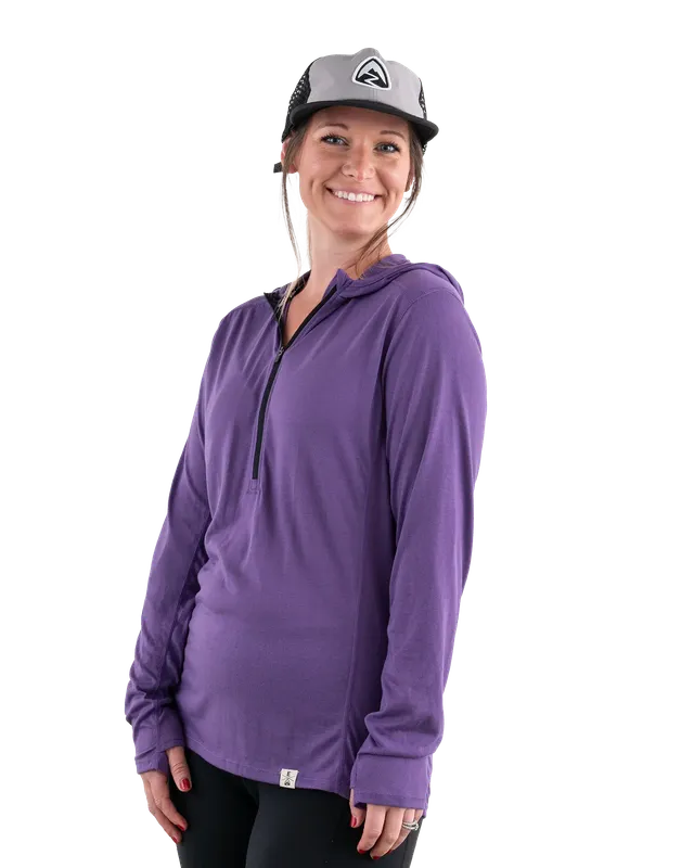 Zpacks Mirage Sweat Mérinos Femme Violet Anti-UV