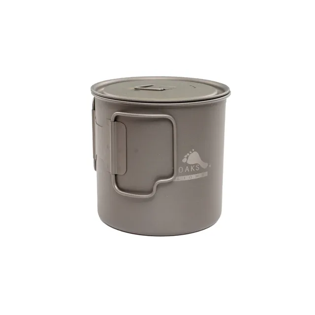 Toaks Light 650ml Popote Titane avec Couvercle