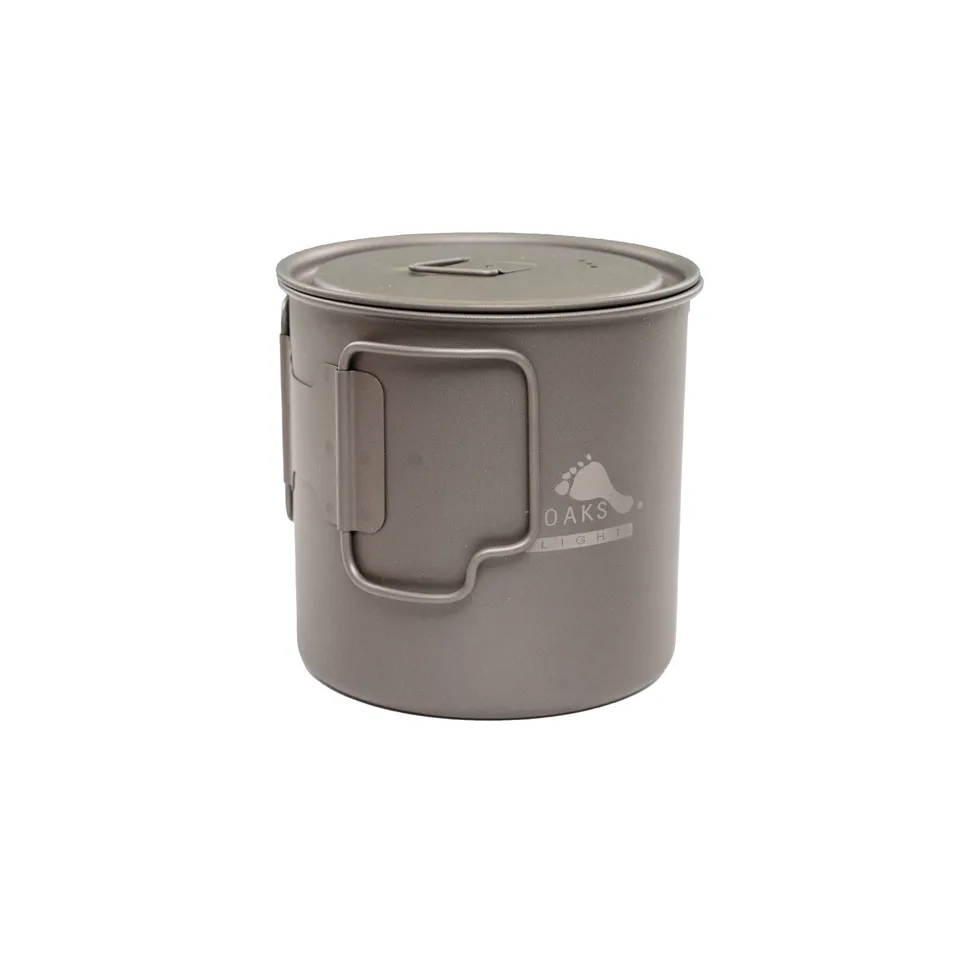 Toaks Light 650ml Popote Titane avec Couvercle
