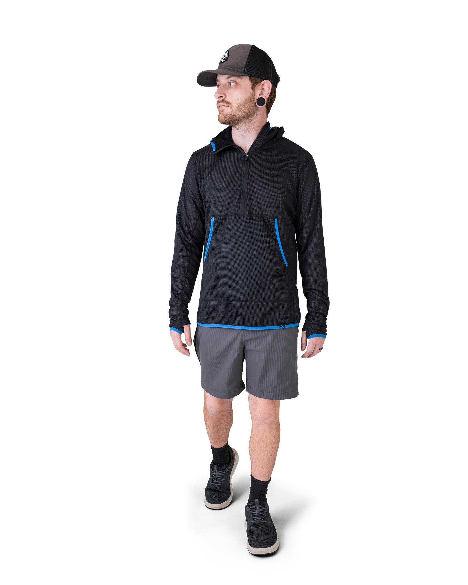 Zpacks Travel & Trail Pantalon Convertible Medium Noir séchage rapide