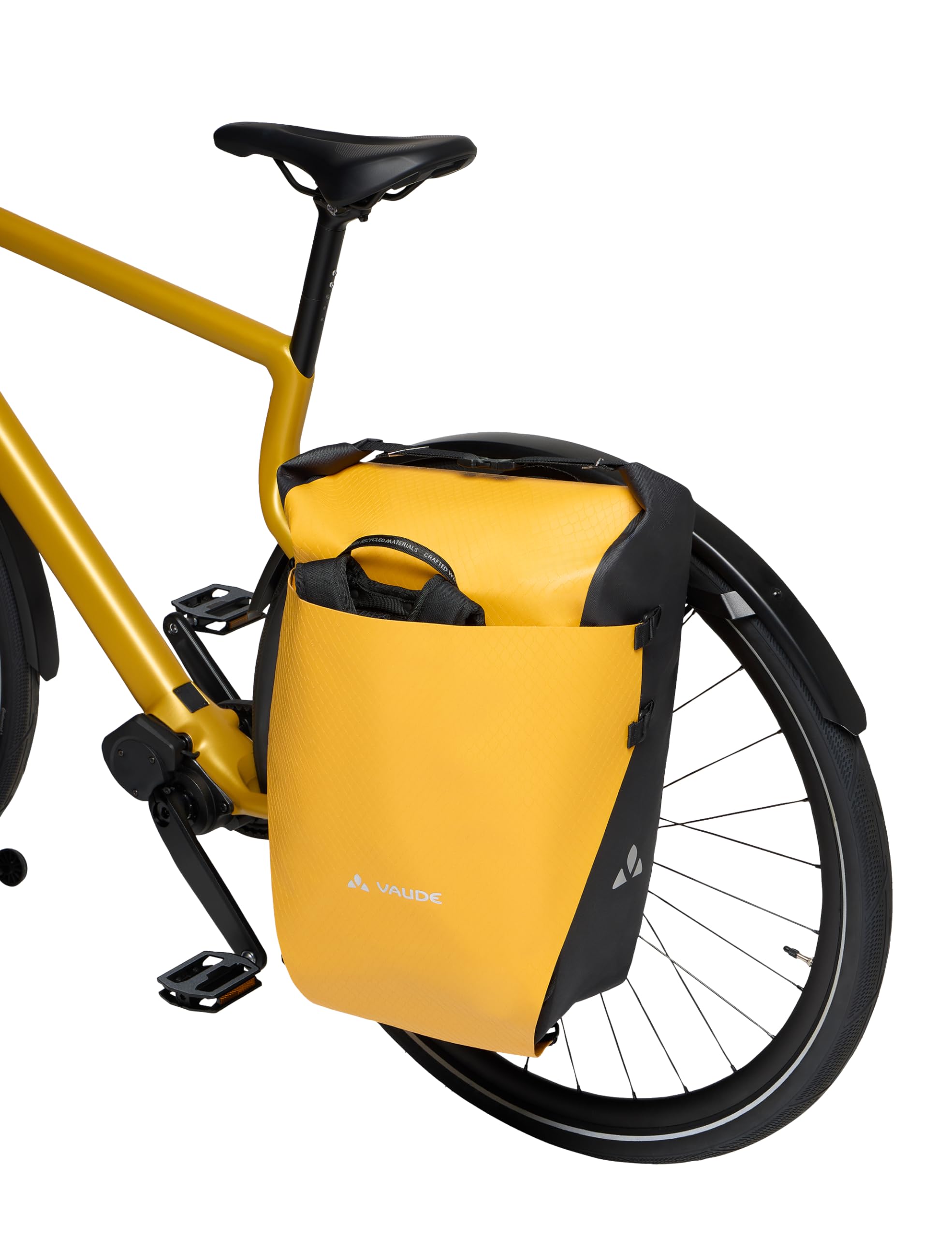 Vaude Aqua Transformer 26 Sac vélo jaune brûlé 2 en 1