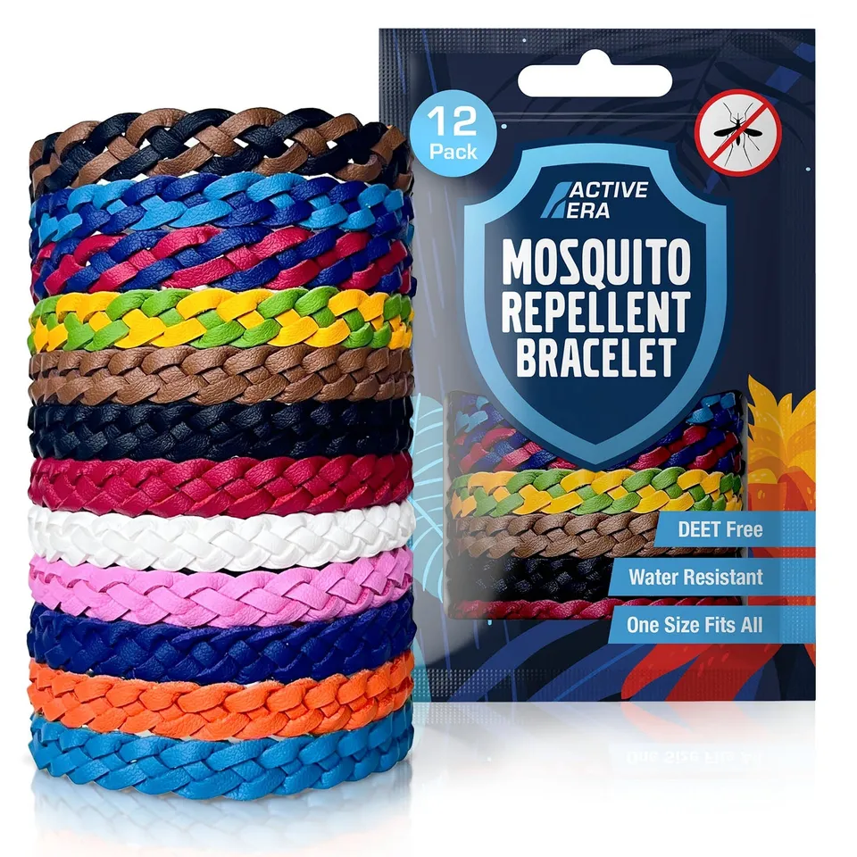 Active Era Explorer Bracelet Anti-Moustique 12 Pack Sans DEET