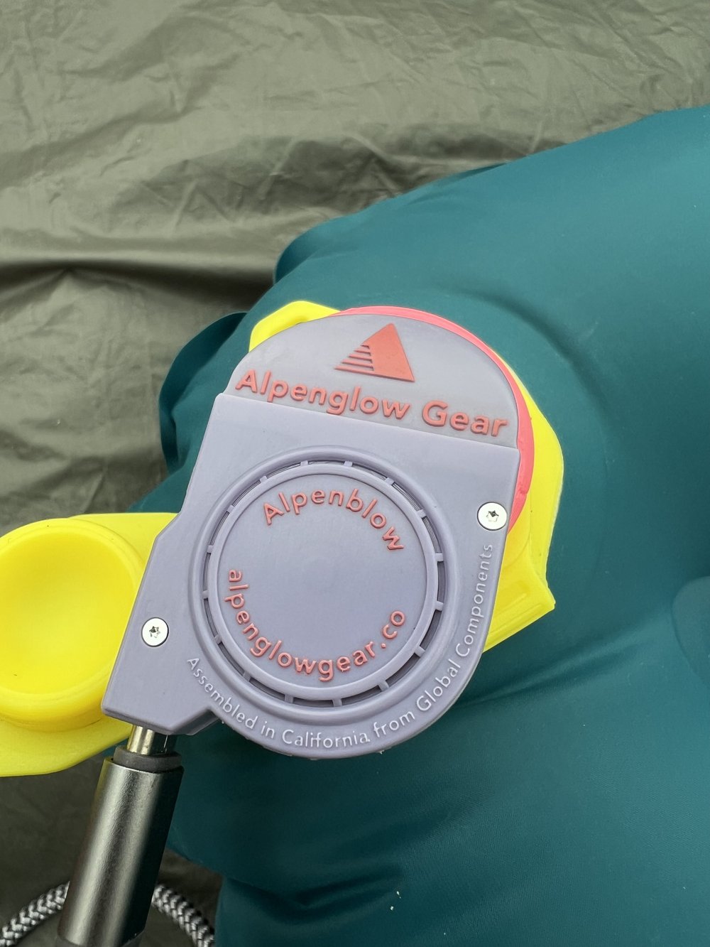 Zpacks Alpenblow Pad Inflator gonfleur matelas USB