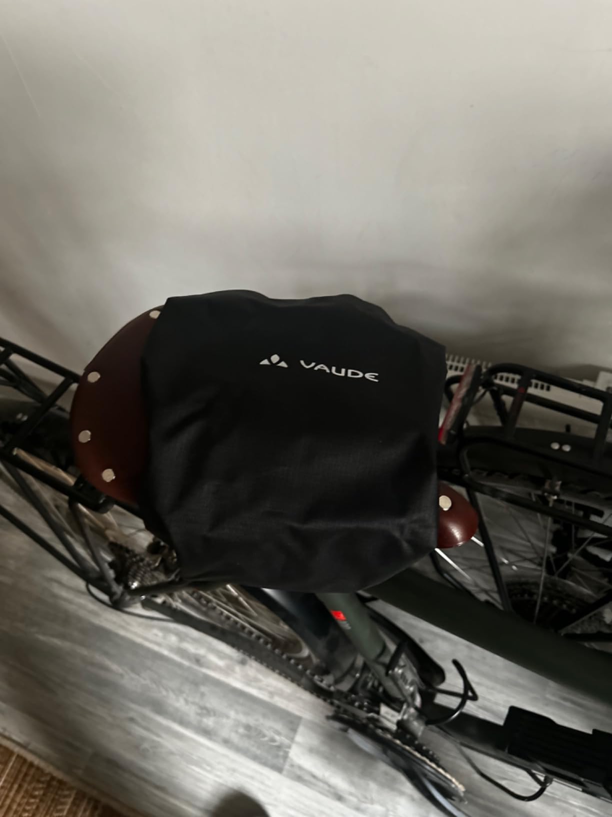 Vaude Housse pluie selle vélo polyamide réfléchissante