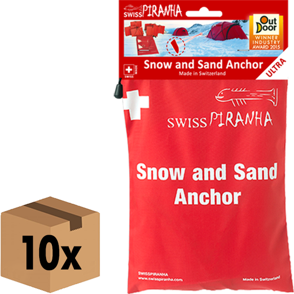 SwissPiranha Ancre neige et sable SSA lot 6 ultra-léger