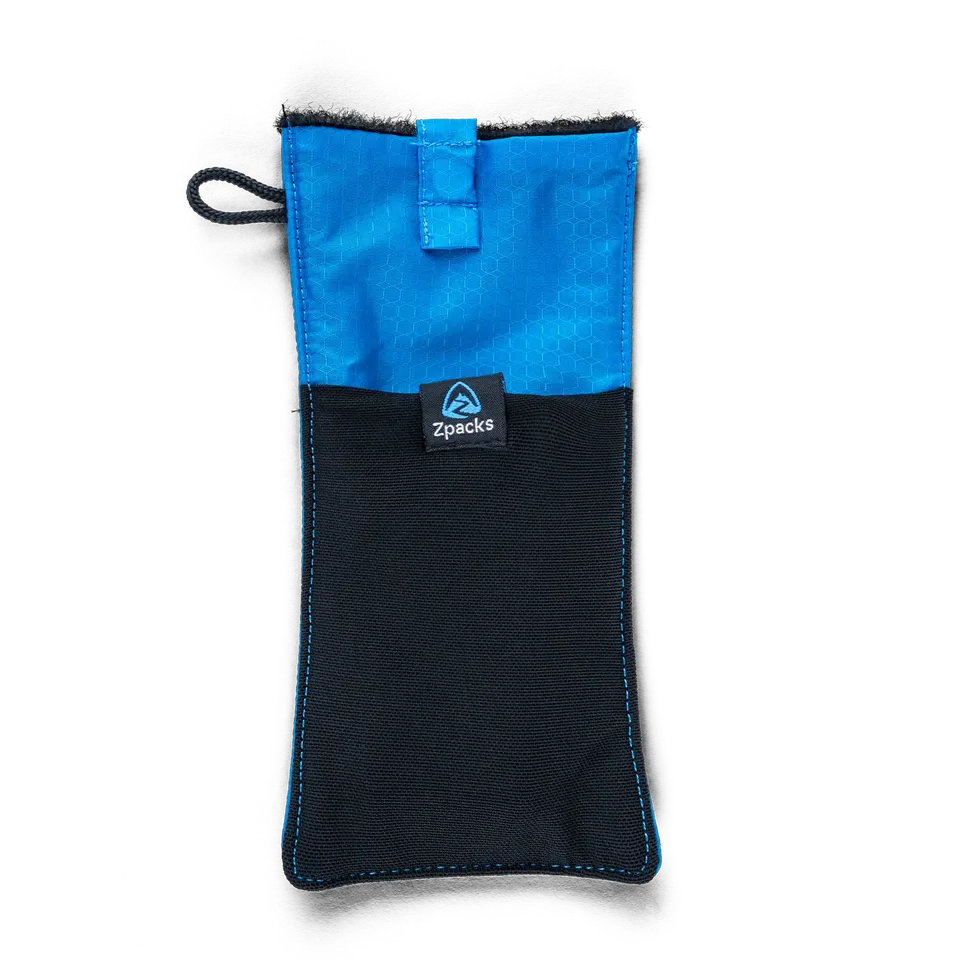 Zpacks Storage étui lunettes ultraléger bleu azur microfibre