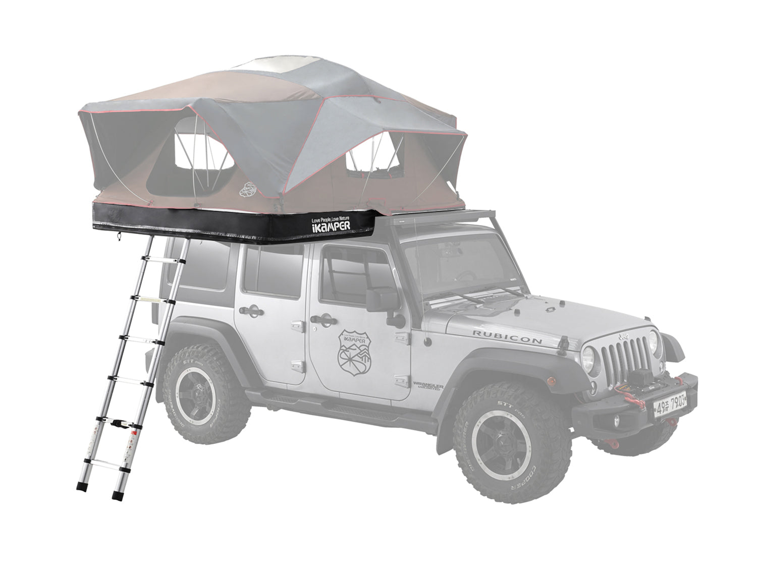 iKamper Couverture de Jupe X-Cover 1.0 tente de toit