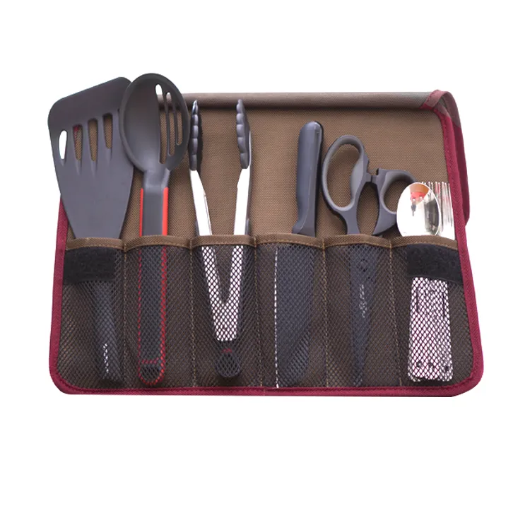 iKamper AIOKS Support Couverts organiseur cuisine camping 6 cases