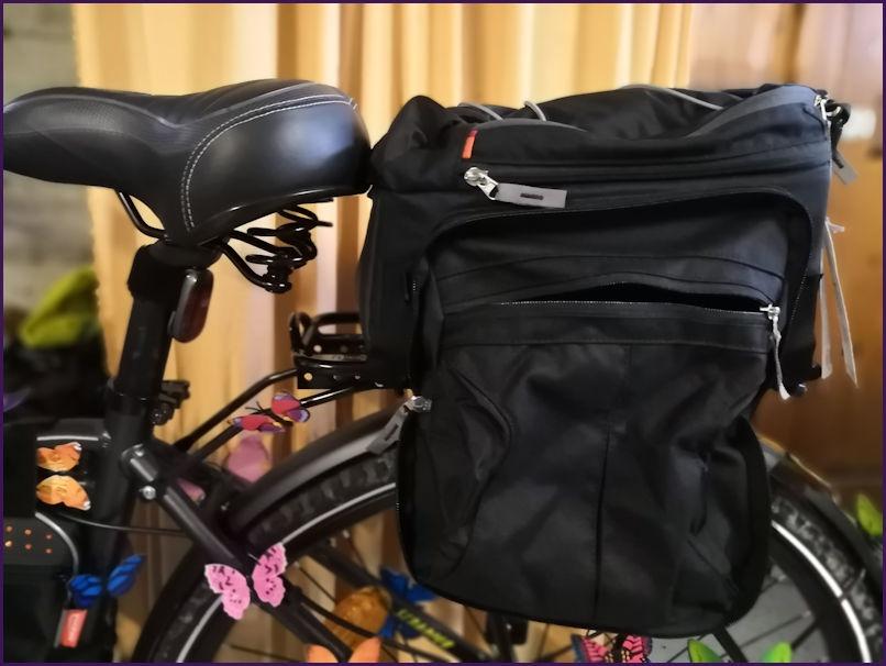 Vaude Bike bags Silkroad sacoche tige de selle porte-gourde