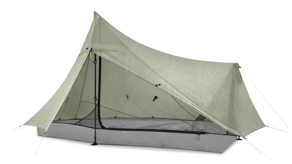 Zpacks Shelters Pivot Solo tente solo Olive LiteFloor ultralight