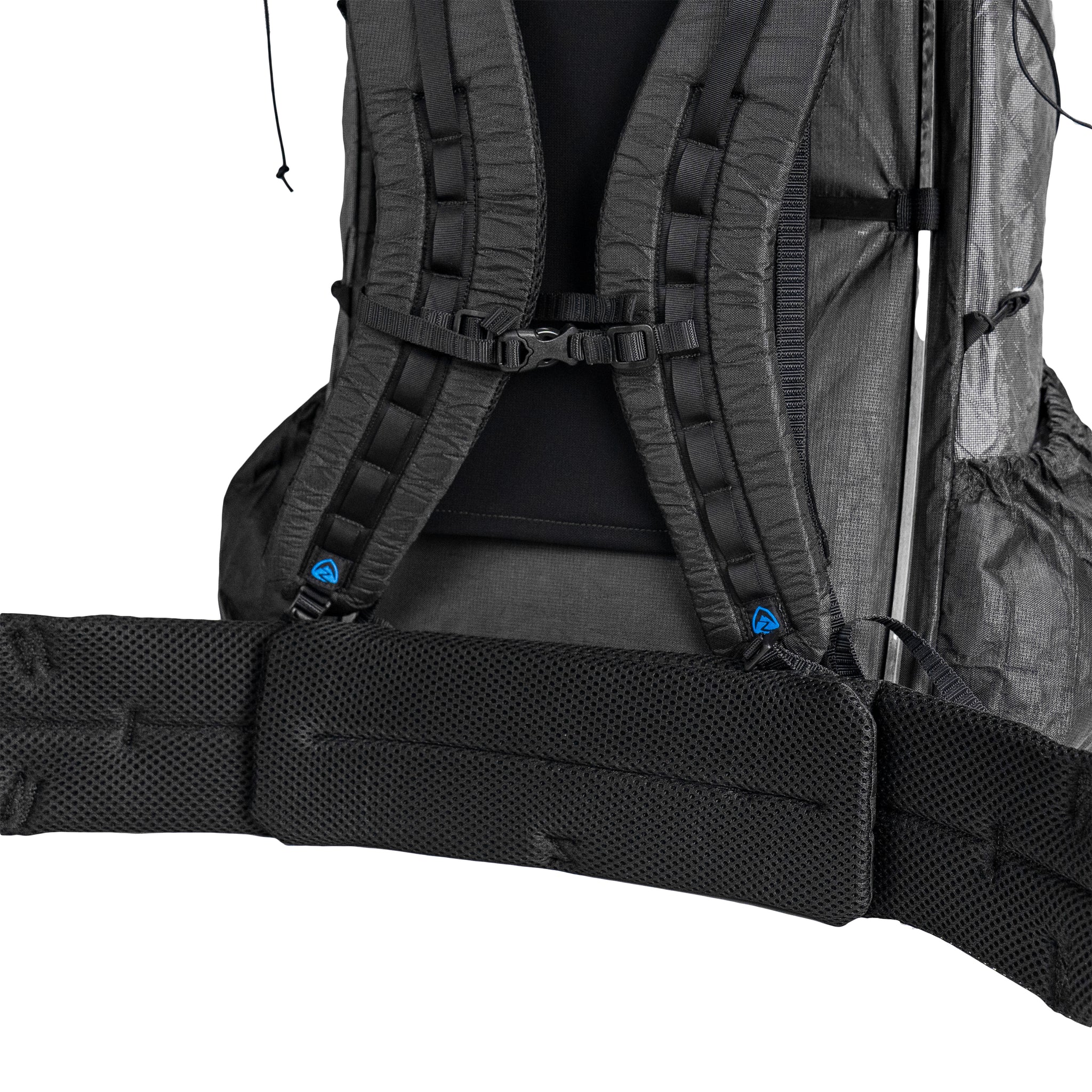 Zpacks Backpack Accessories Lumbar Pad Jet Black Ultra