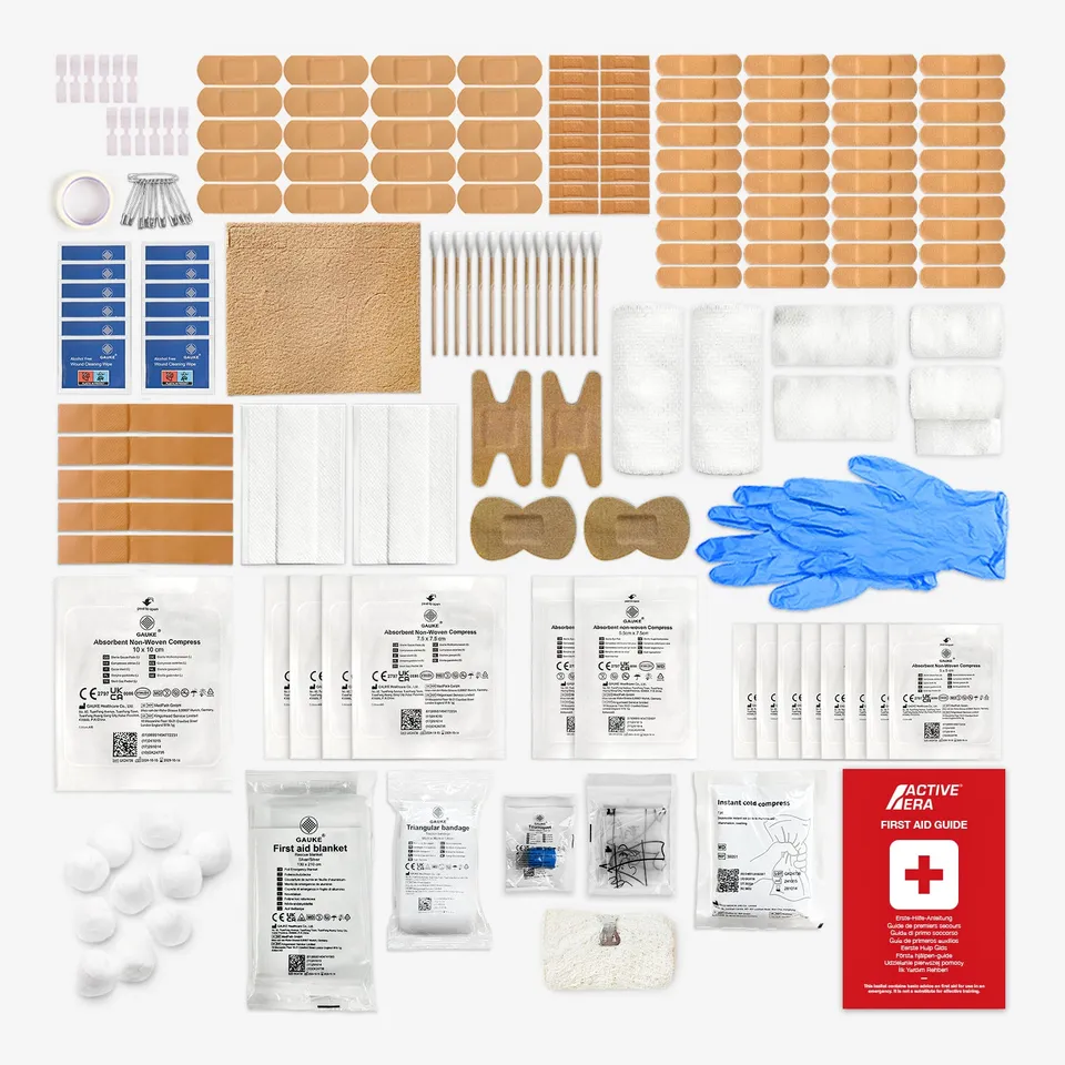 Active Era First Aid Kits Recharge 180 Pièces Guide Secours