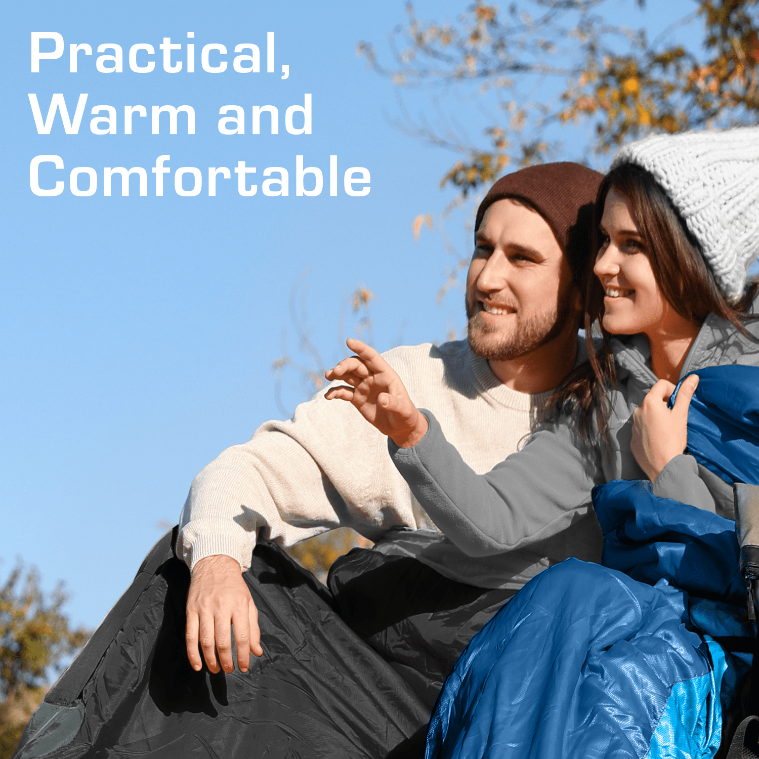 Active Era Sleeping Bags rectangulaire sac de couchage noir -11°C