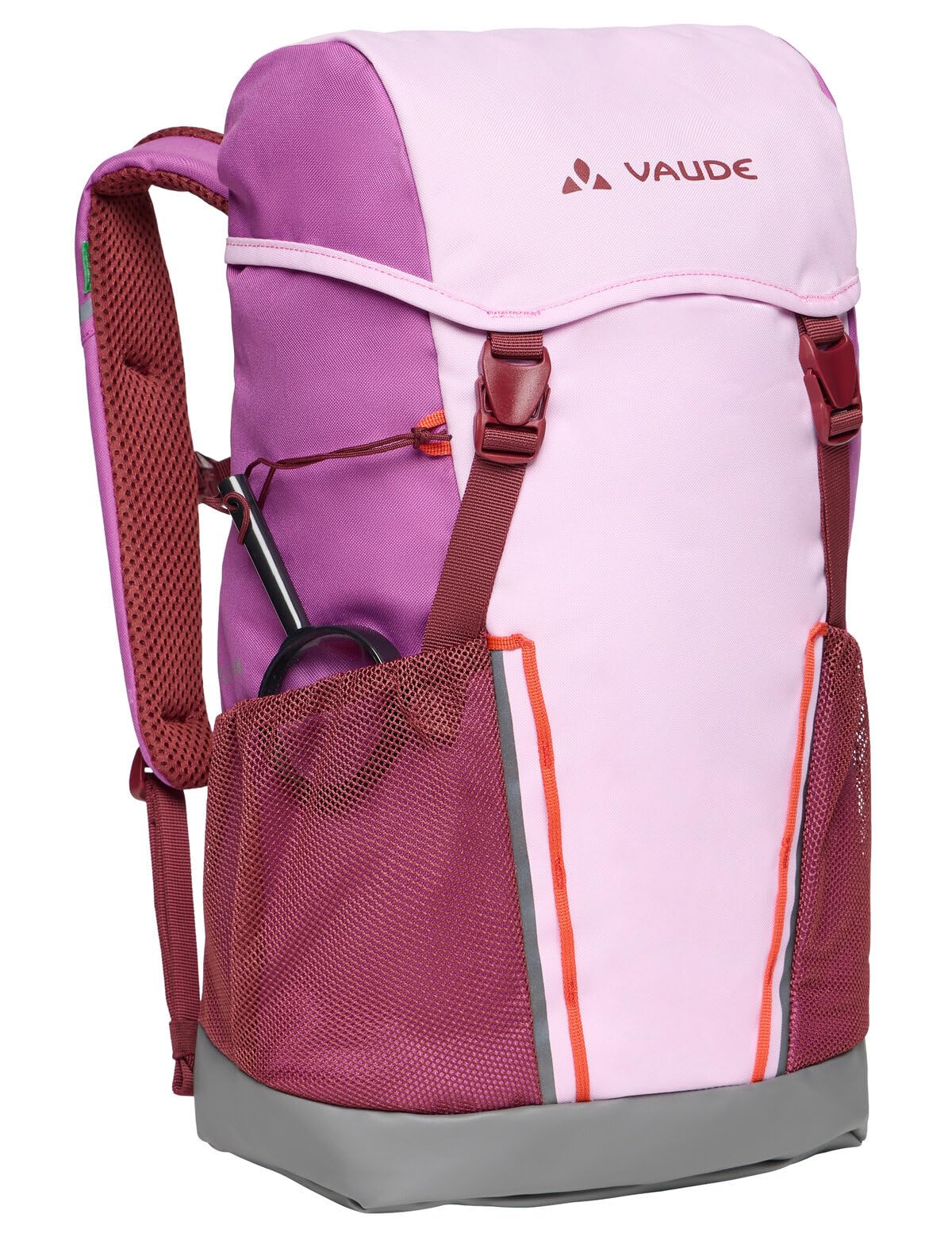 Vaude Puck 14 sac à dos enfant Vert Forêt avec housse de pluie et fond imperméable