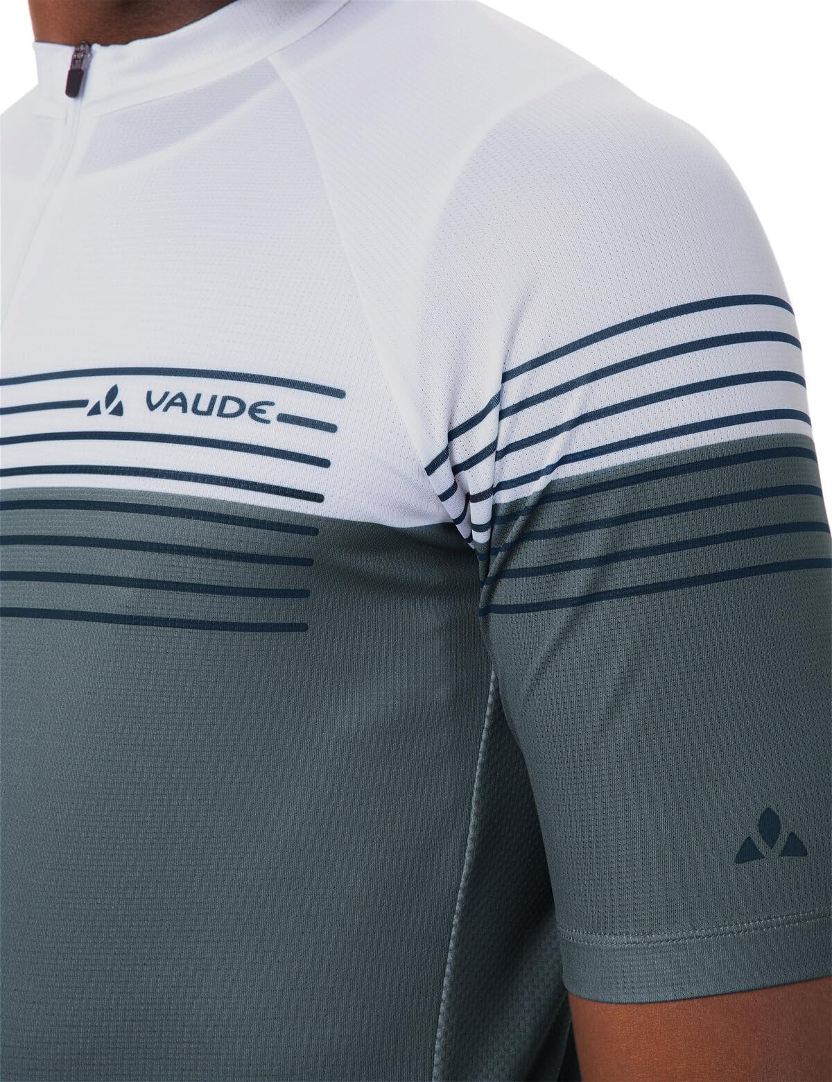 Vaude Posta HZ Tricot II maillot vélo Heron Blanc L