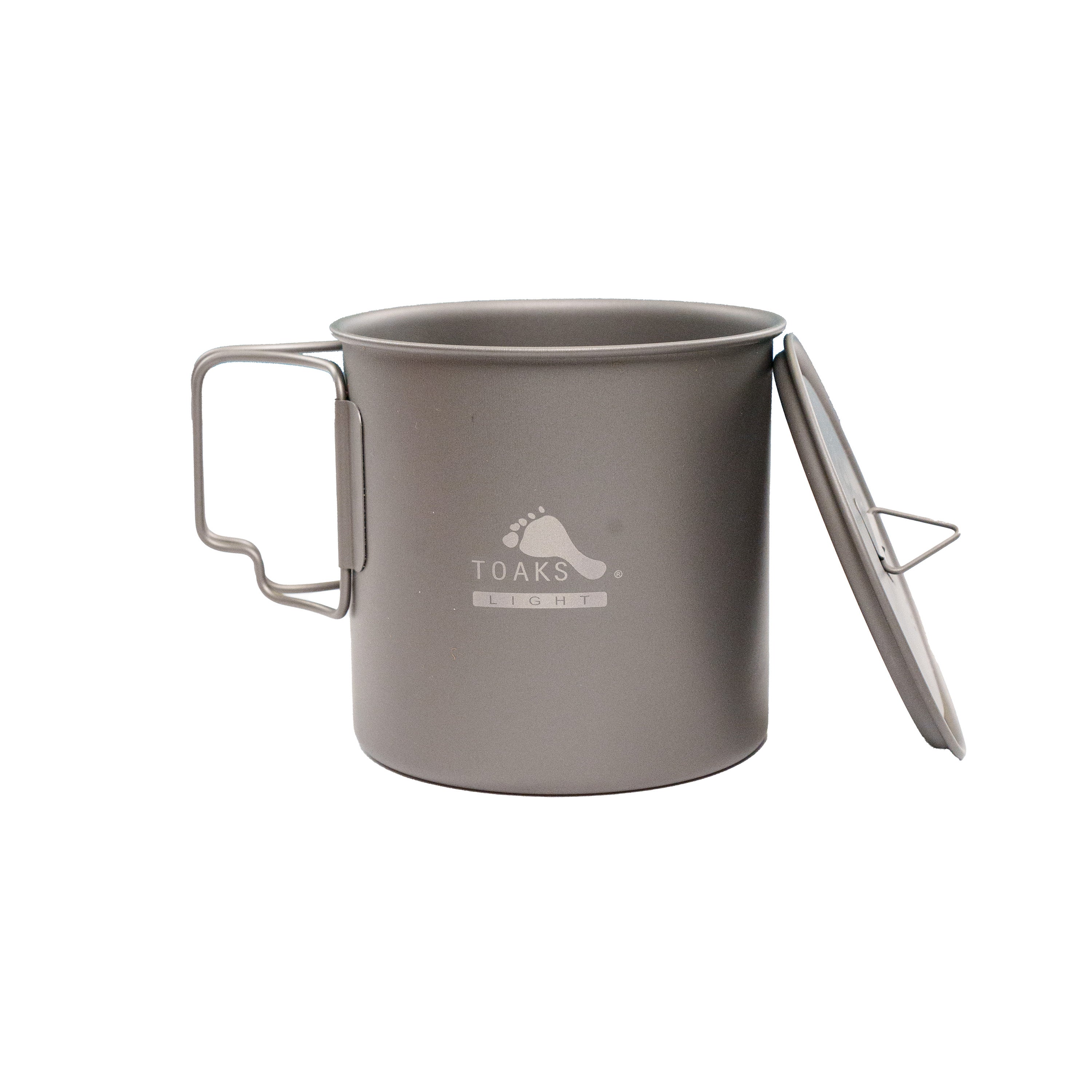 Toaks Light 650ml Popote Titane avec Couvercle