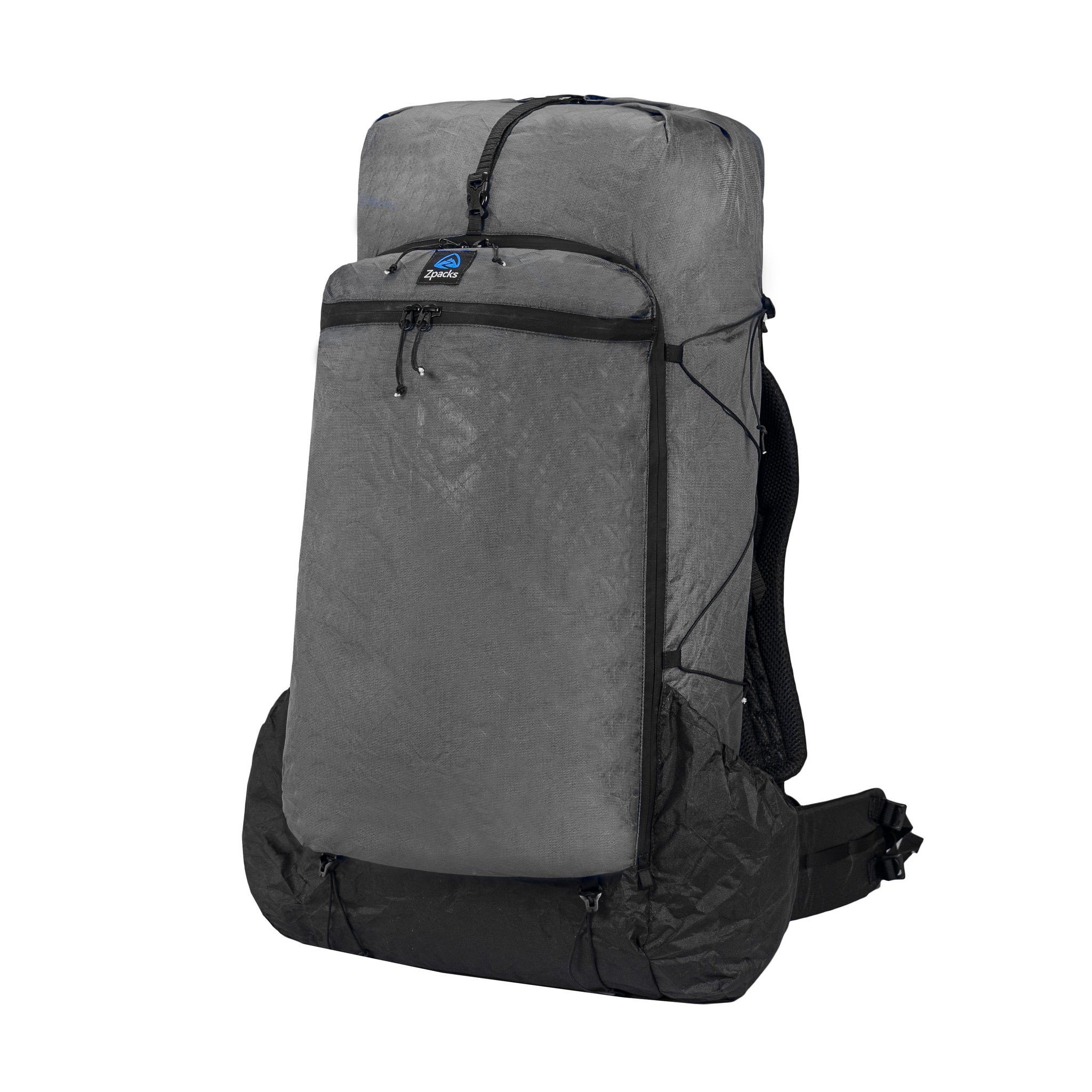 Zpacks Backpacks Arc Zip 62L sac à dos Storm Gray sans ceinture