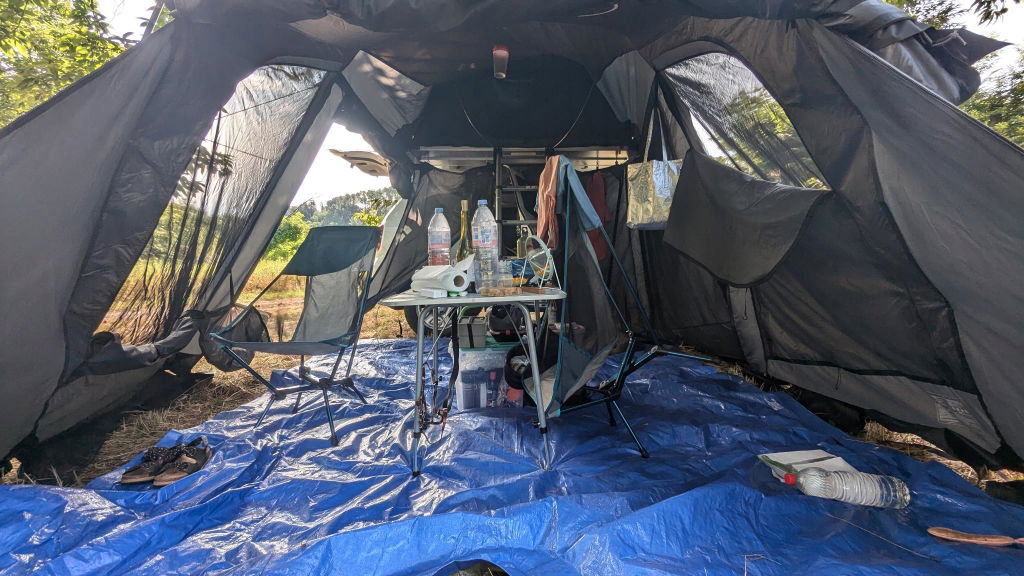 iKamper Annexe Plus annexe tente de toit Skycamp