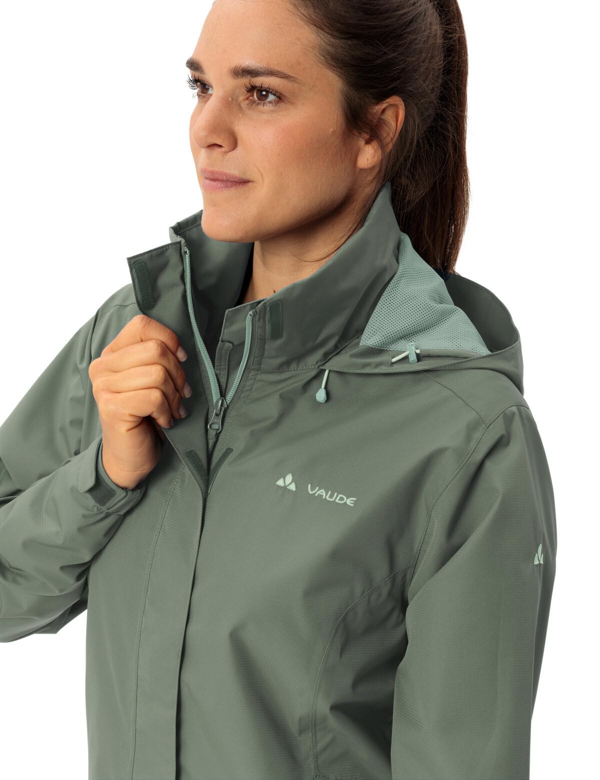 Vaude Escape Light veste pluie femme vert forêt imperméable