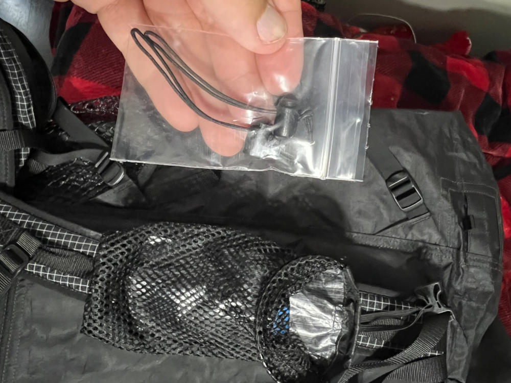 Zpacks Loop Toggle attache sac dos 7,6 cm ultralégère