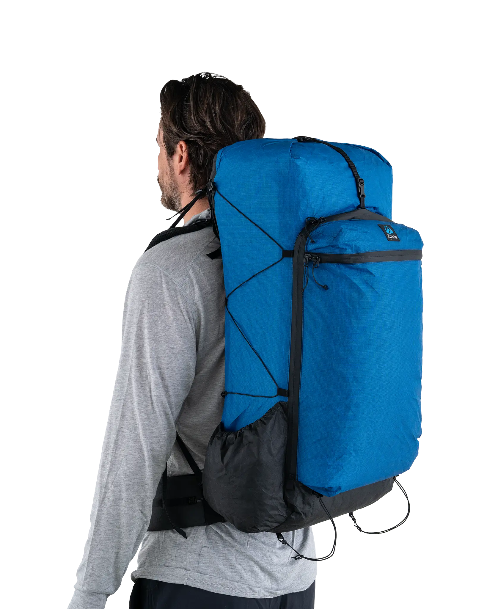 Zpacks Arc Zip Ultra sac à dos 62L gris torse M