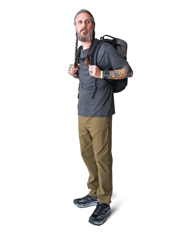 Zpacks Travel Trail pantalon rando noir M respirant