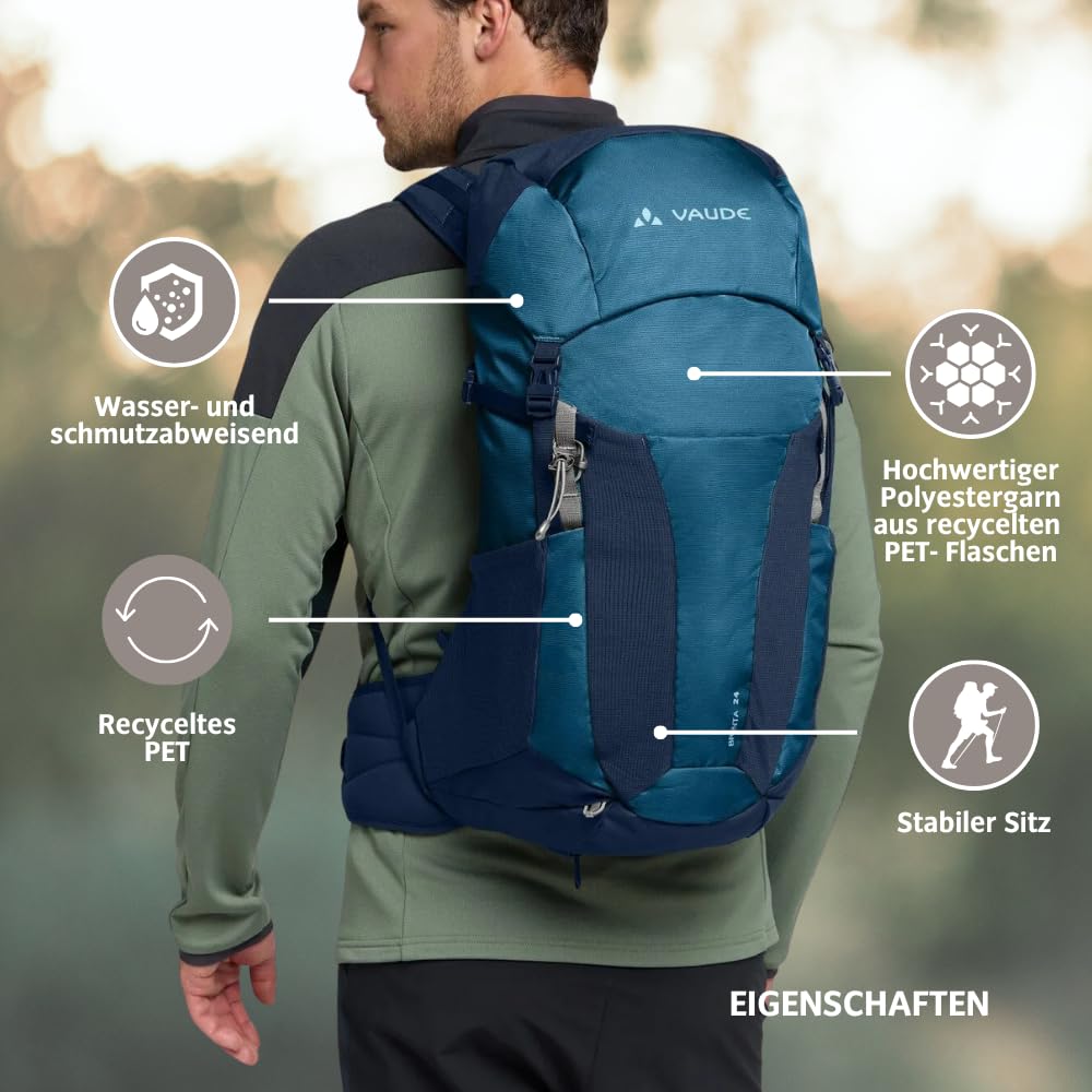 Vaude Brenta 24 sac à dos rando Baltic Sea 24 L