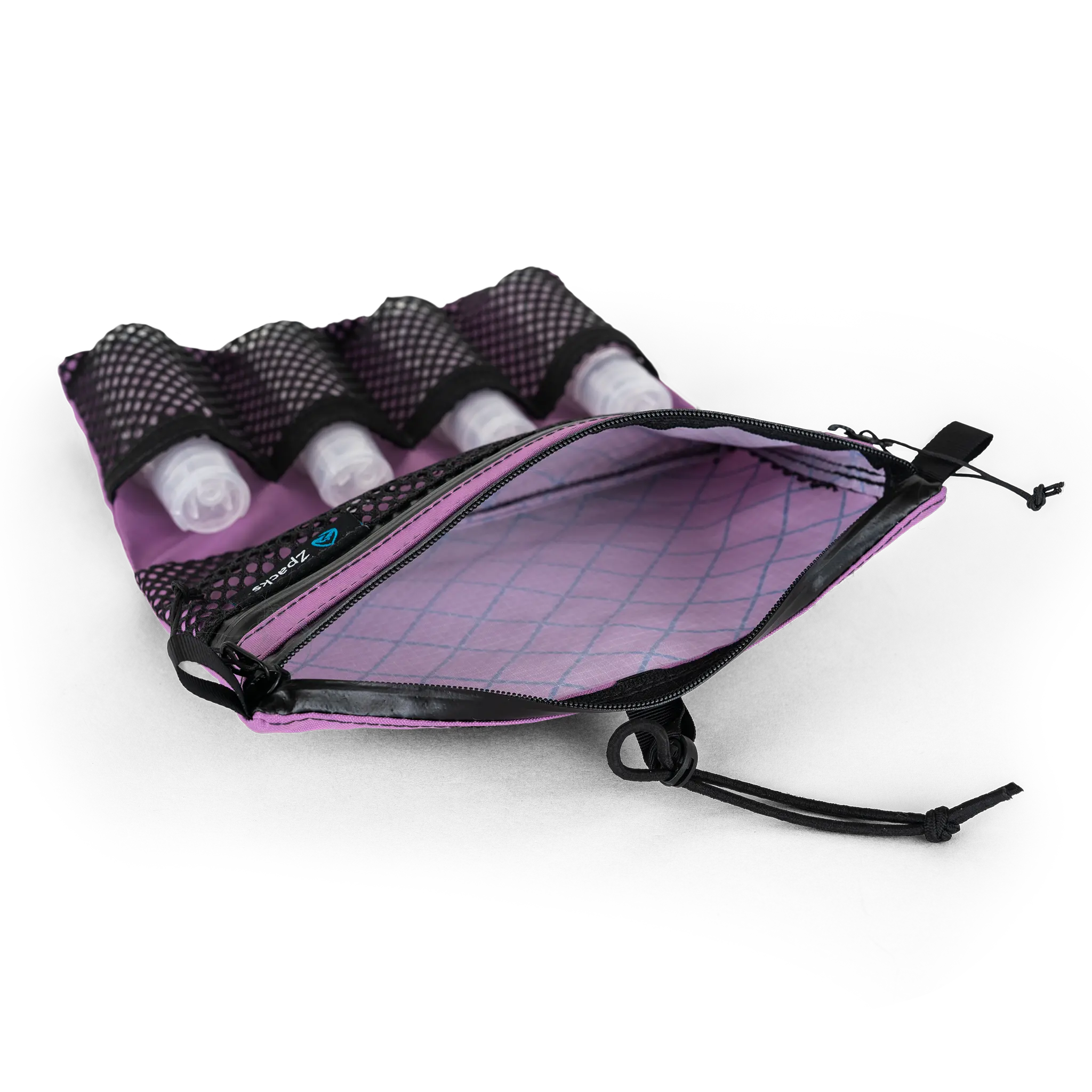Zpacks Shower Satchel trousse toilette vert forêt 4 flacons