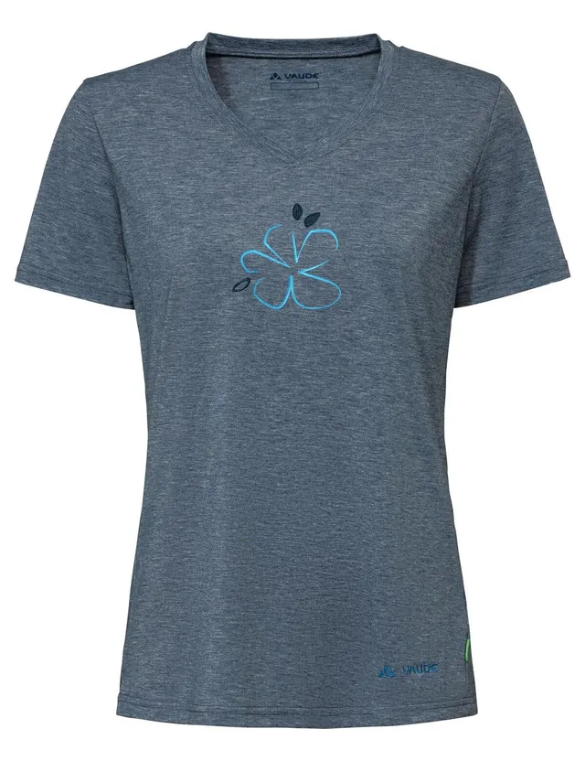 Vaude Skomer III Print t-shirt femme col V