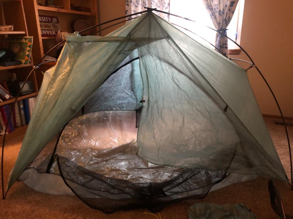 Zpacks Shelters Free Duo tente 2 personnes Olive Drab freestanding