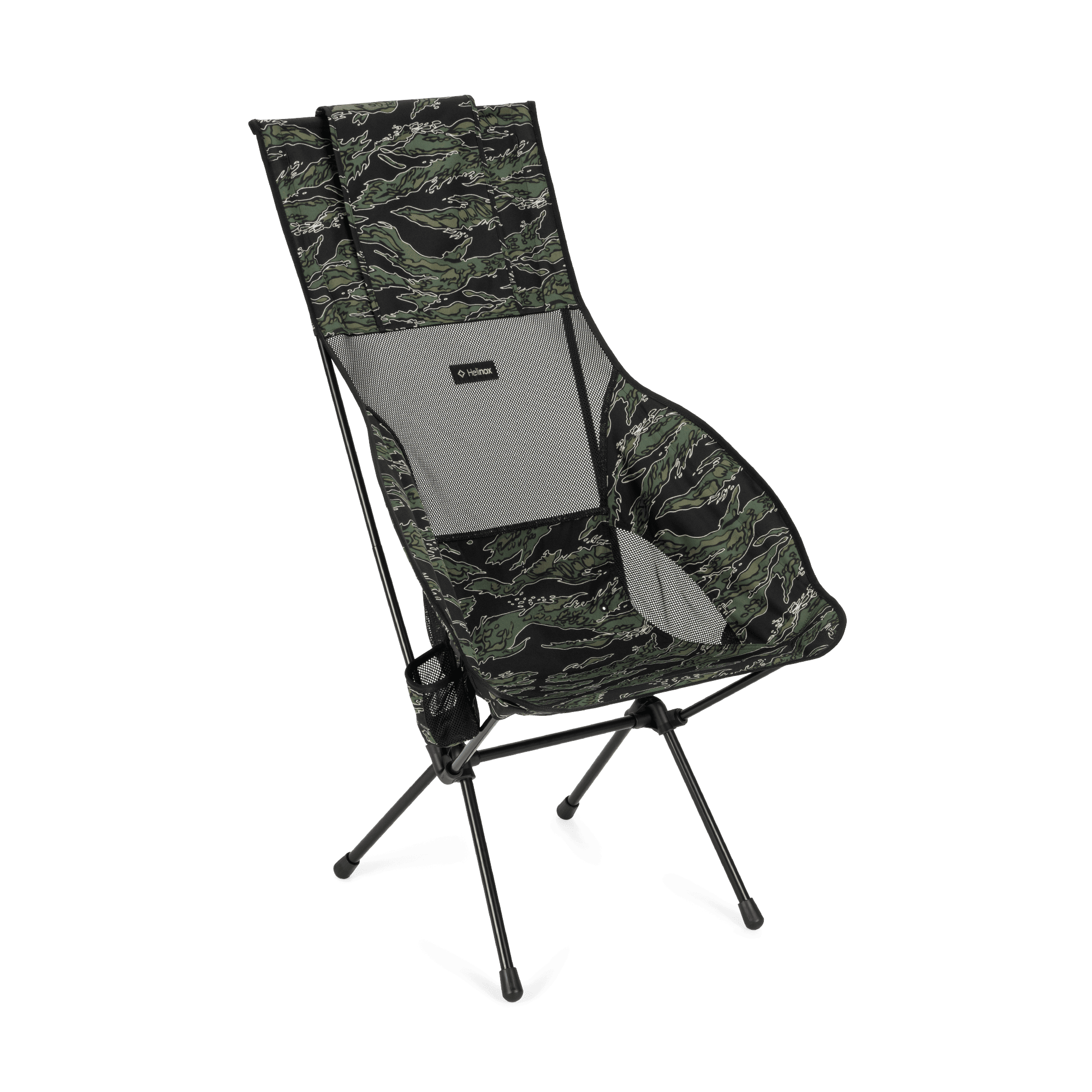 Helinox Savanna Chair fauteuil pliant Black accoudoirs porte-gobelet