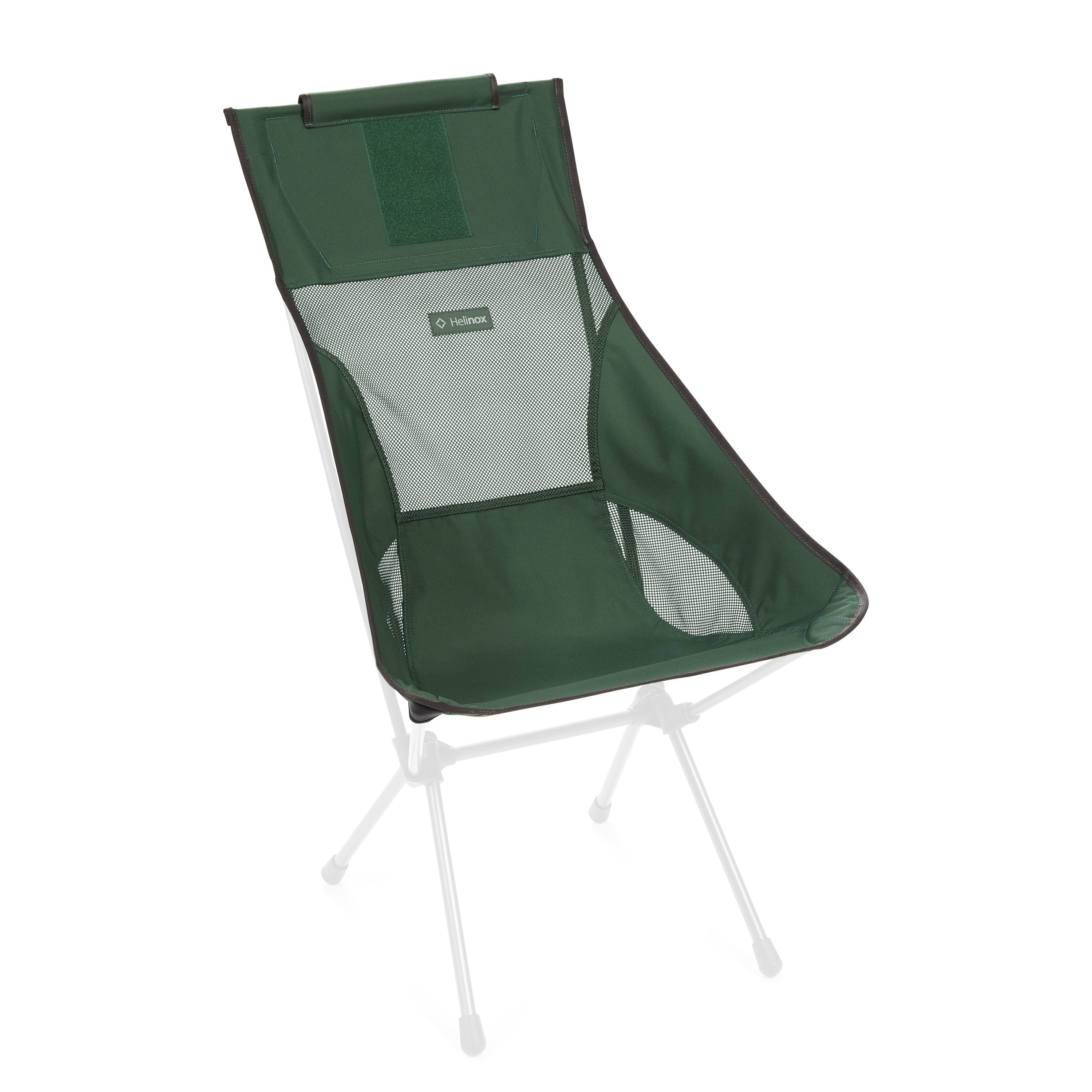 Helinox Sunset Chair Toile de rechange Noir dossier haut