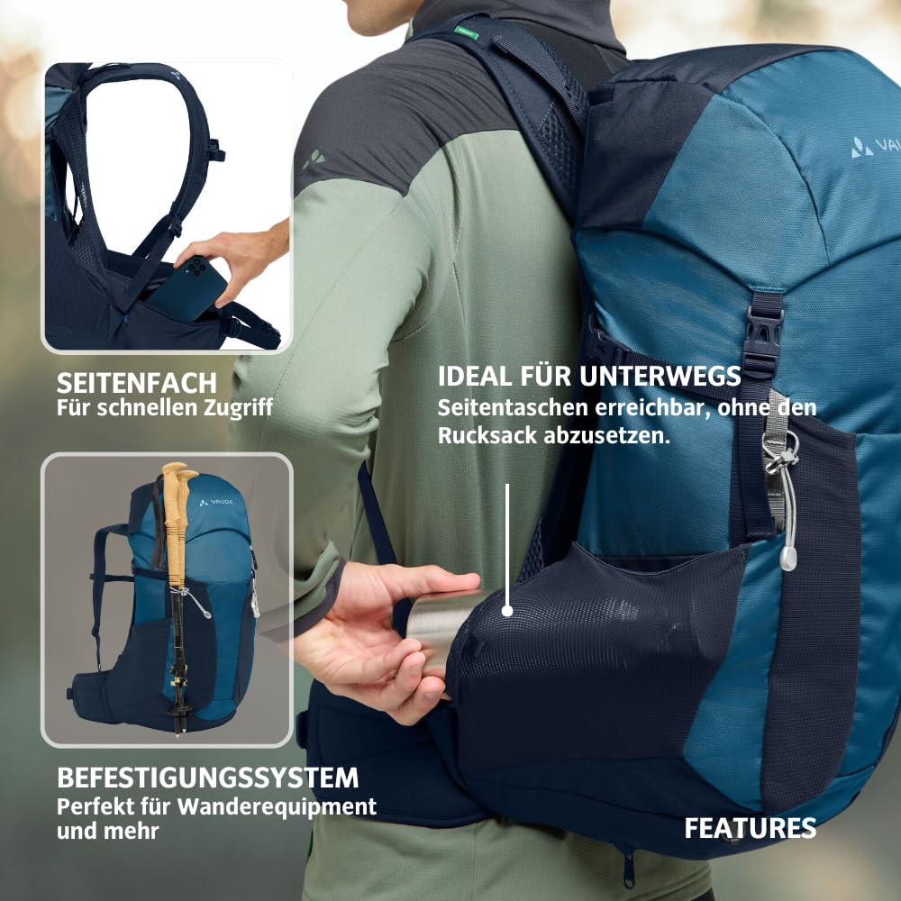 Vaude Brenta 24 sac à dos rando Baltic Sea 24 L