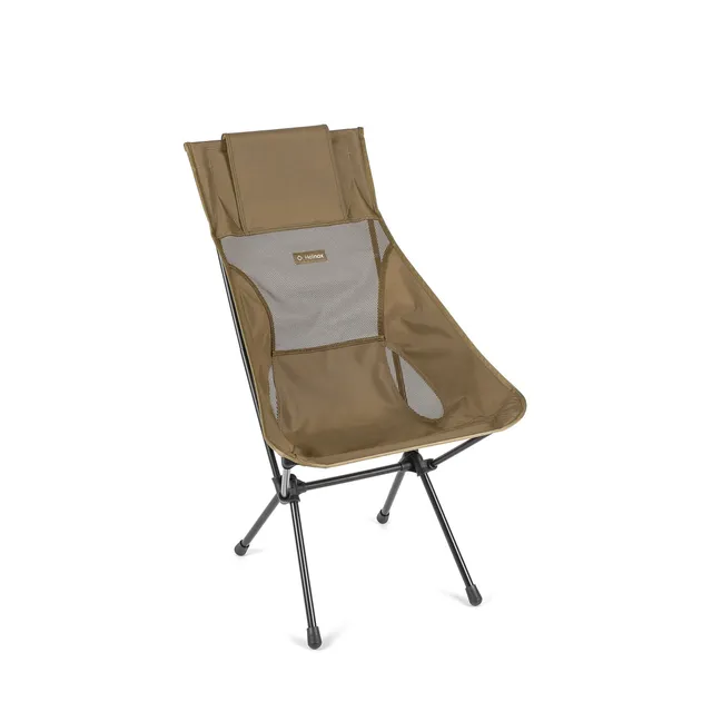Helinox Sunset Chair chaise camping dossier haut noire