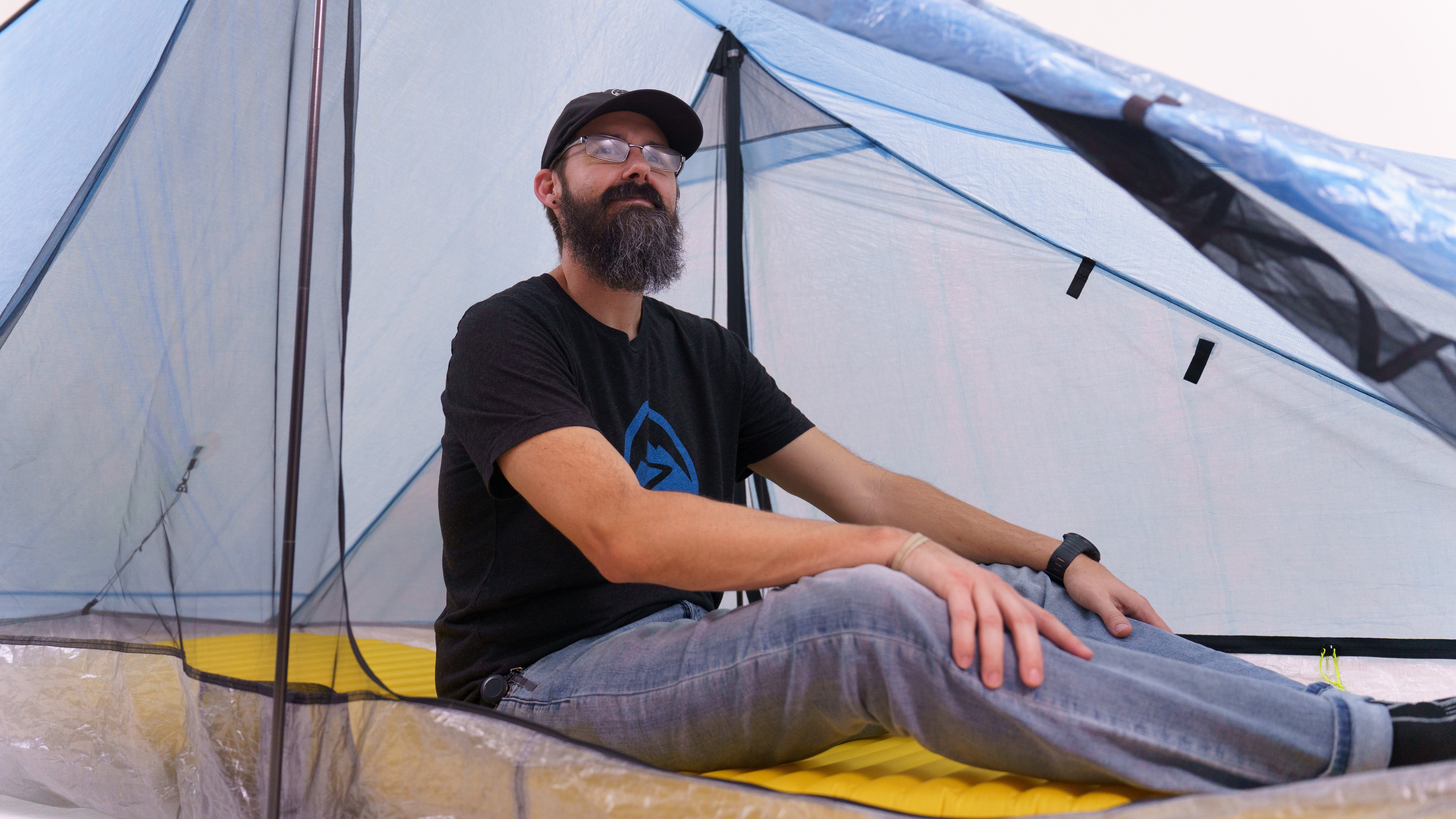 Zpacks Offset Solo tente 1 personne bleue ultra-légère