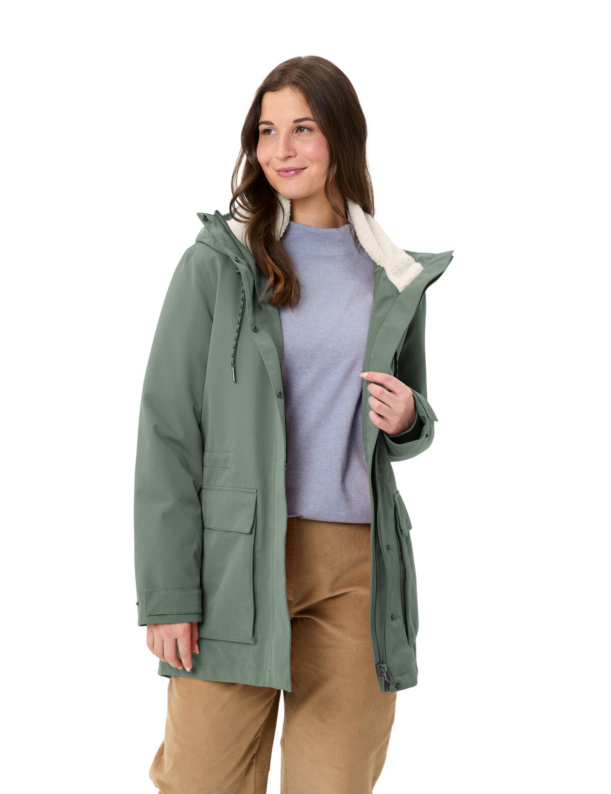 Vaude Manukau Parka III parka femme 36 agnave imperméable