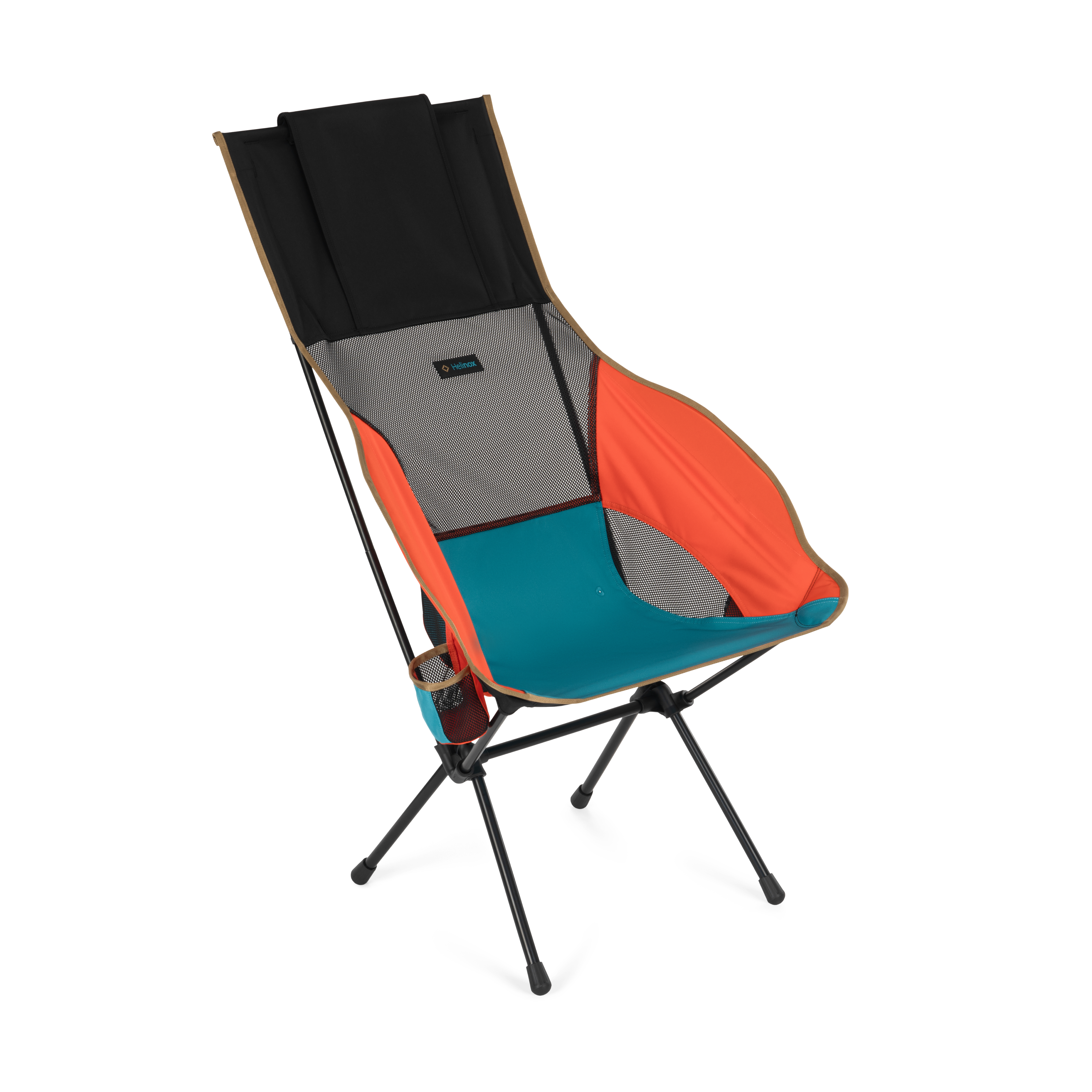 Helinox Savanna Chair fauteuil pliant Black accoudoirs porte-gobelet