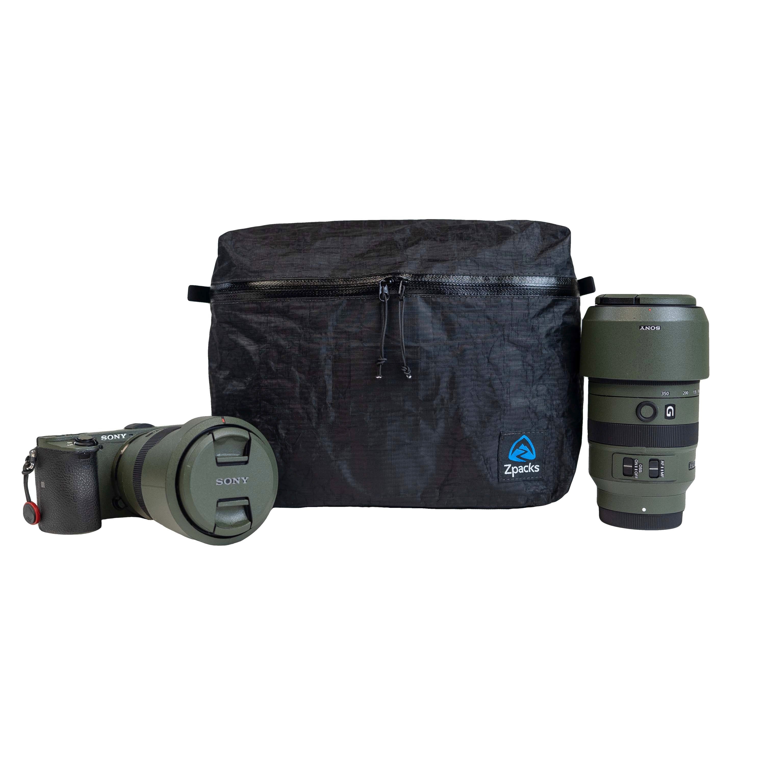 Zpacks Camera Pack sacoche photo Noir Hybrid DCF rembourrée