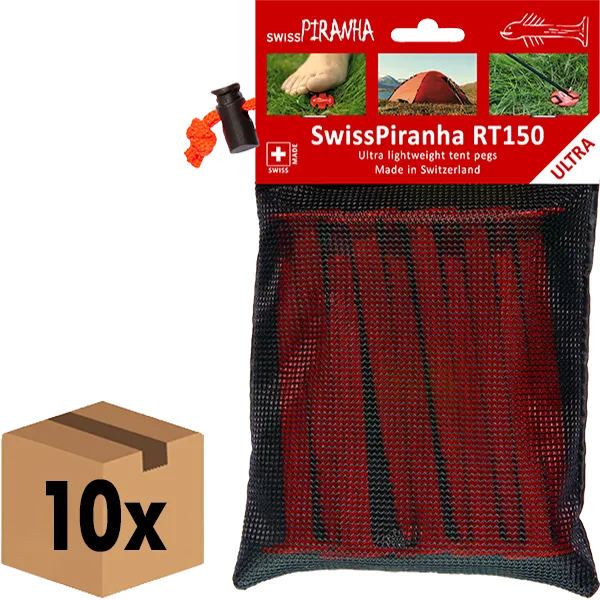 SwissPiranha RedTrout RT150 sardines lot 10 + housse