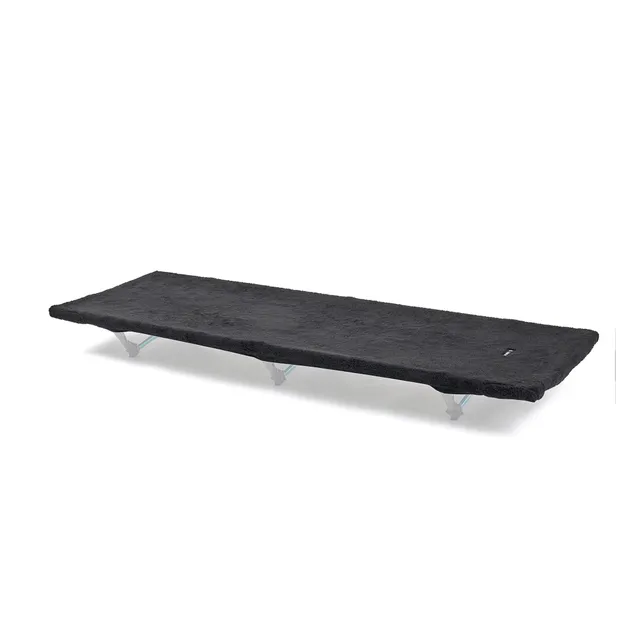 Helinox Cot One Surmatelas Réversible Black Fleece chaud