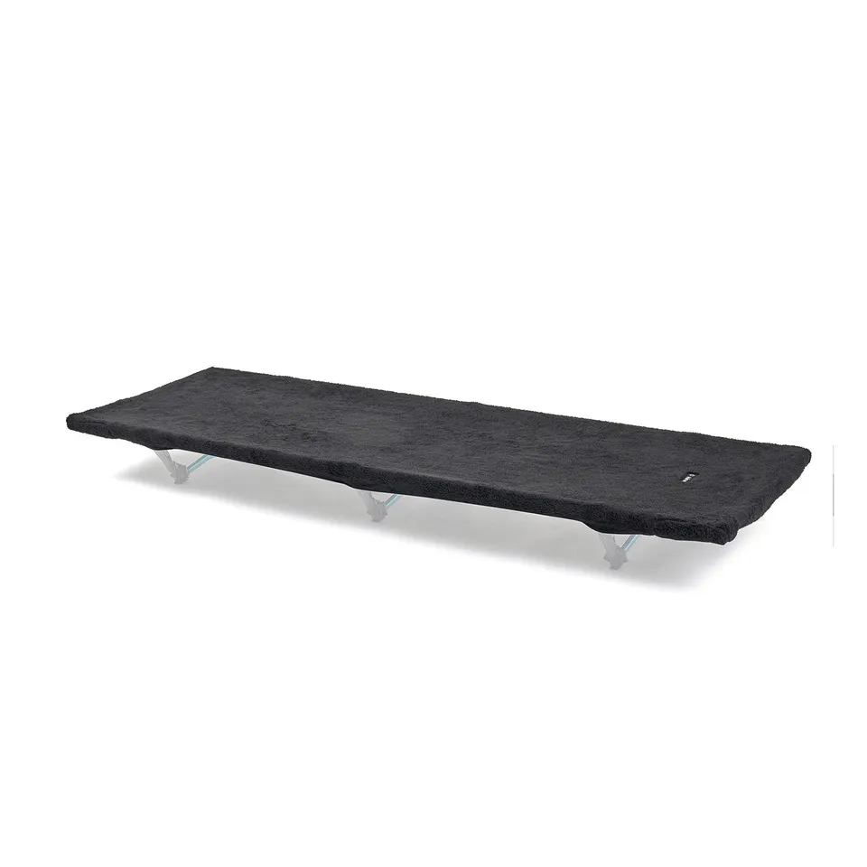 Helinox Cot One Surmatelas Réversible Black Fleece chaud