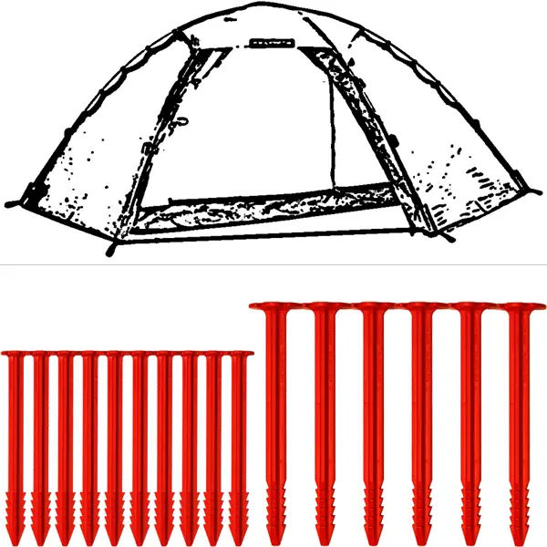 SwissPiranha Ultralight Peg Set Hilleberg Staika 16 sardines 150g