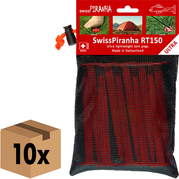 SwissPiranha RedTrout RT150 sardines lot 10 + housse