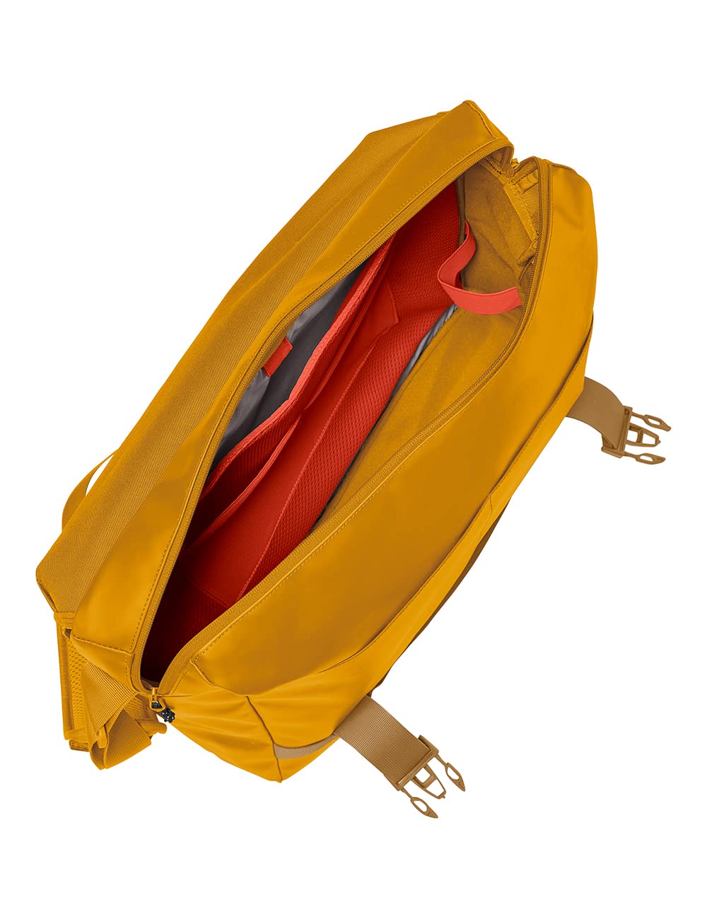 Vaude Mineo Messenger 22 sacoche jaune brûlé PC 15,6"