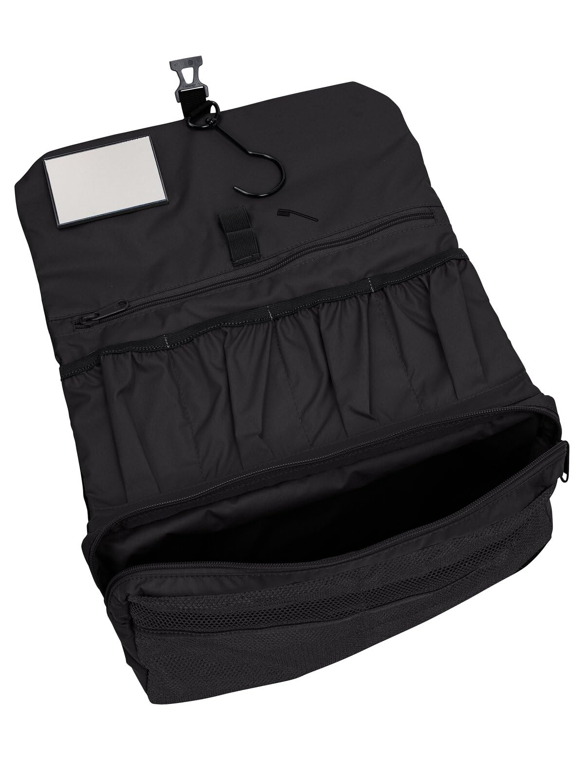 Vaude WegaWrap trousse de toilette noire à suspendre