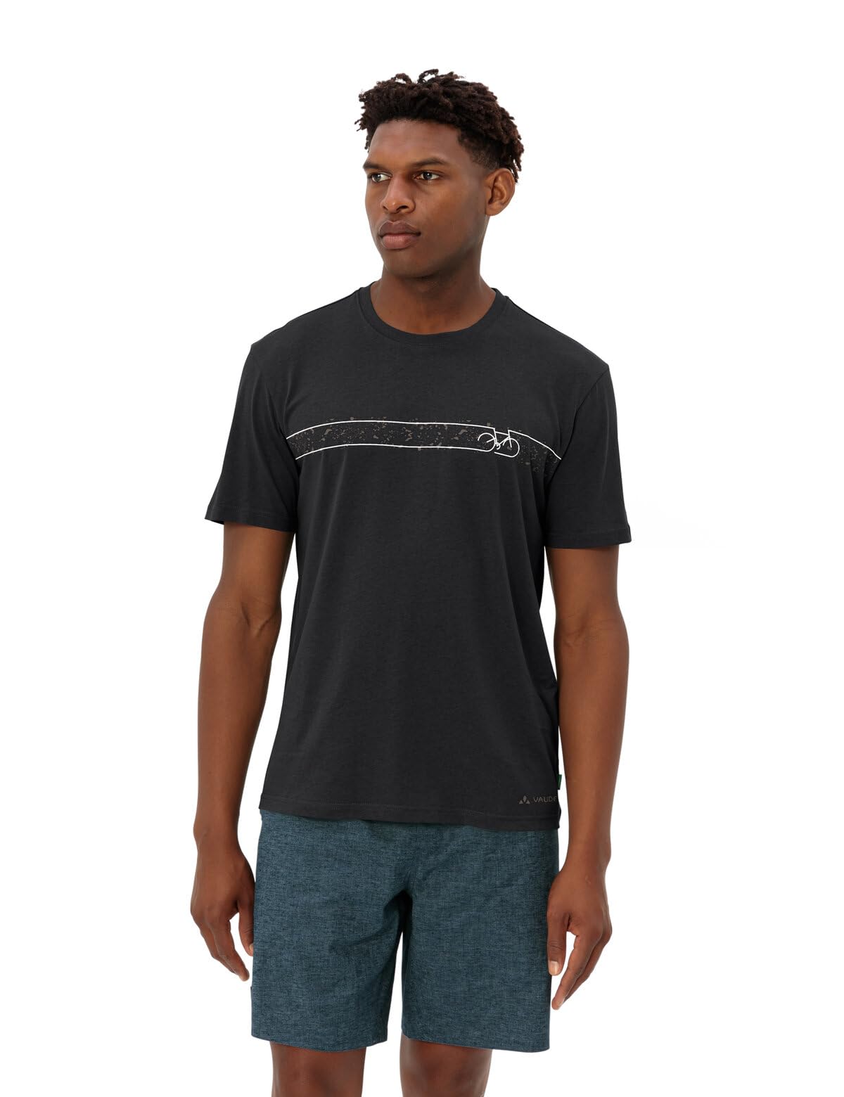 Vaude Cyclist V T-shirt vélo homme coton bio