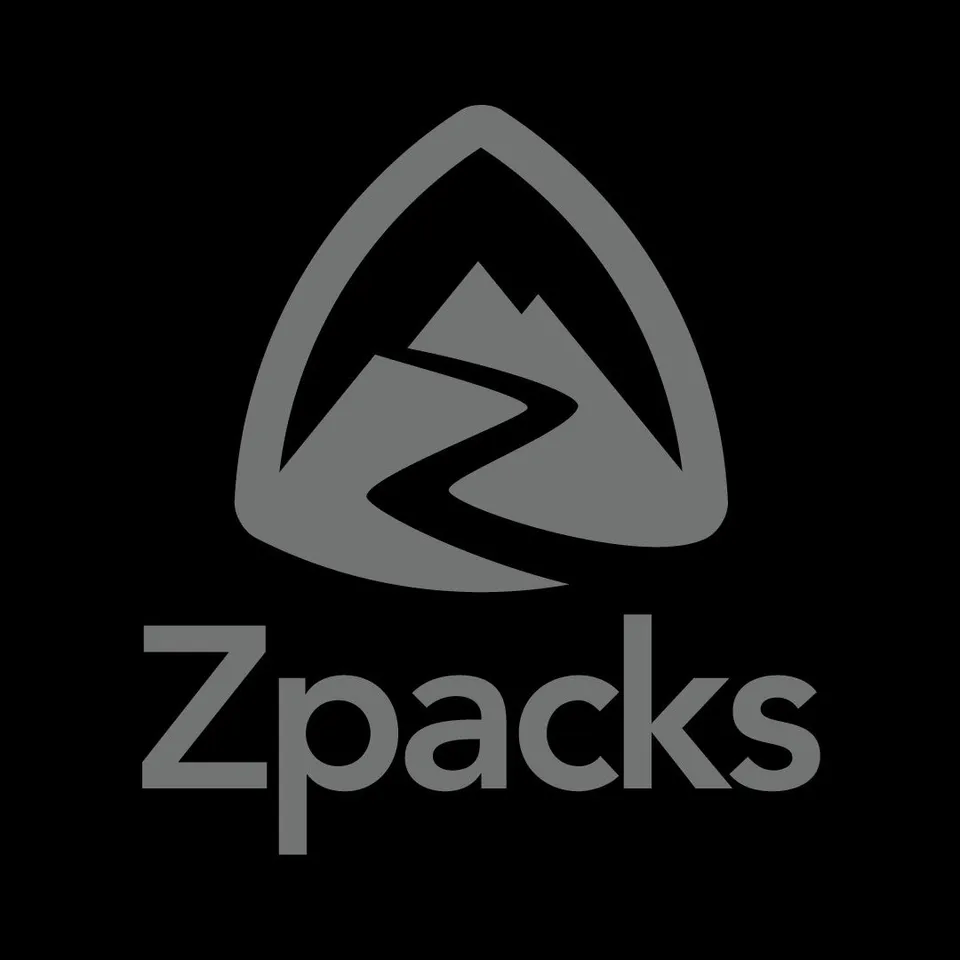 Zpacks sticker autocollant noir gris matos trek